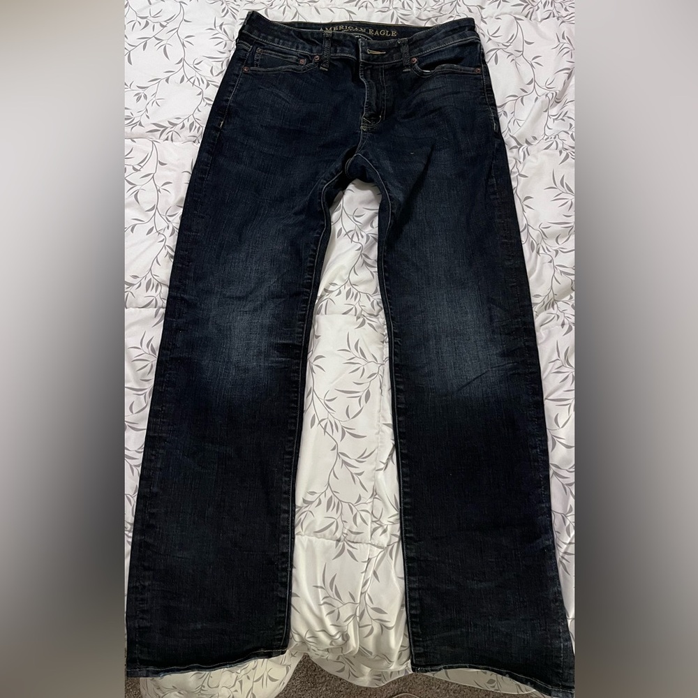 American Eagle Outfitters Dark Extreme Flex Denim Jeans